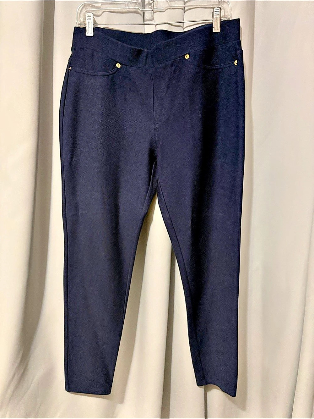 NYDJ Skinny Ankle Pants in Blue Size Large Like New